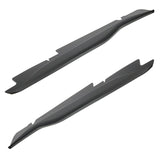 14-19 Chevy Corvette Z06 Style Pair Side Skirts Left Right Extension - ABS