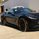 14-17 Chevy Corvette Stingray Pair Side Skirts Extension - PU