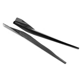 20-22 Chevy Corvette C8 5VM Style Side Skirts Rocker Panel - Carbon Fiber