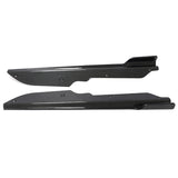 20-23 Chevy Corvette C8 IK Style Winglet Side Skirt Extension - Carbon Fiber