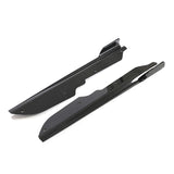 20-23 Chevy Corvette C8 IK Style Winglet Side Skirt Extension - Carbon Fiber