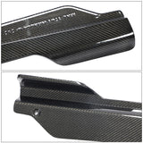 20-23 Chevy Corvette C8 IK Style Winglet Side Skirt Extension - Carbon Fiber