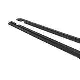 15-19 Dodge Challenger SXT Style Side Skirts Extension Matte Black - PP