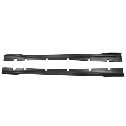 20-22 Dodge Charger SRT Widebody Side Skirts Extensions - Matte Black