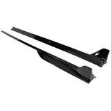 05-14 Ford Mustang Side Skirts Rocker Panel GT500 Style - Gloss Black PP