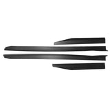 15-20 Ford Mustang GT500 Style Side Skirts Rocker Panel 4PC - Matte Black