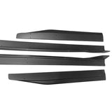 15-20 Ford Mustang GT500 Style Side Skirts Rocker Panel 4PC - Matte Black