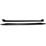 15-17 Ford Mustang Side Skirts Rocker Panel Splitter 2-Fin Style