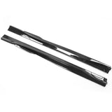 21-23 Ford Mustang Mach-E Side Skirts Extension Rocker Panel - PP Gloss Black