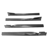 18-22 Honda Accord Side Skirts Extension Panels - Carbon Fiber Print PP 4PCS