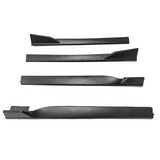 18-22 Honda Accord Side Skirts Extension Rocker Panels - Matte Black PP 4PCS