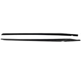 21-22 Honda Civic 11th Gen HPD Style Side Skirts - Carbon Fiber Print PP