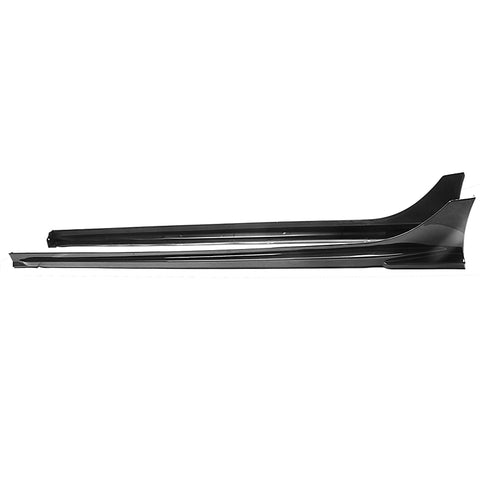 22- Honda Civic Sedan 4-Door Mug Style Side Skirts Extension Panel - Carbon Fiber Look PP
