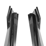 14-22 Infiniti Q50 IK Style Side Skirts Rocker - PP Carbon Fiber Print 4PCS
