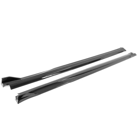 21-22 Kia K5 Side Skirts Extensions Rocker Panel - Carbon Fiber Print PP