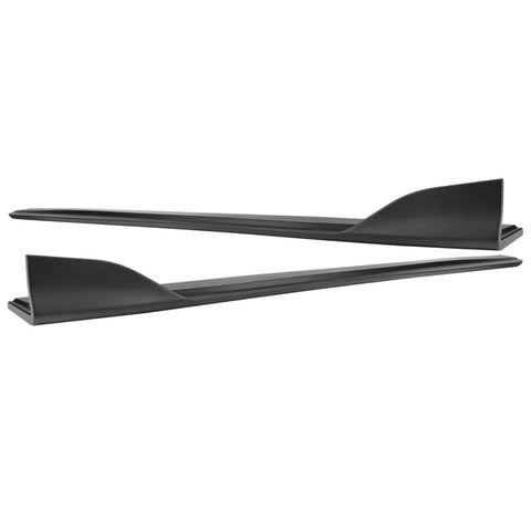 14-20 Lexus IS F Sport Type A Side Skirts Extension - Matte Black