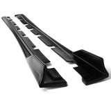 14-19 Lexus IS250 IS300 IS350 AR Style Side Skirts Matte Black - PP