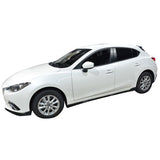 14-18 Mazda 3 4Dr 5Dr MZ MS Style Side Skirts Extension Lip - ABS