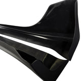 08-17 Mitsubishi Lancer Side Skirt Spoiler Splitter