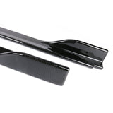 18-22 Toyota Camry V3 Side Skirts Left Right Carbon Fiber Look - PP