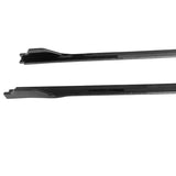 18-22 Toyota Camry V4 Style Side Skirts Extensions - Carbon Fiber Print PP