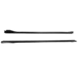 18-22 Toyota Camry V4 Style Side Skirts Extensions Pair  - Matte Black