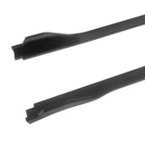 18-22 Toyota Camry V4 Style Side Skirts Extensions Pair  - Matte Black