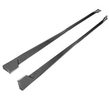 18-22 Toyota Camry TRD Style Side Skirts Rocker Panel - Carbon Fiber Look 4PC