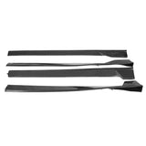 18-22 Toyota Camry TRD Style Side Skirts Rocker Panel - Carbon Fiber Look 4PC