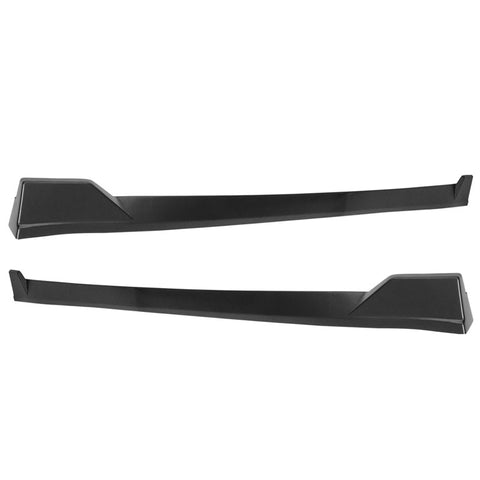 18-22 Toyota Camry TRD Style Side Skirts Rocker Panel Matte Black PP 4Pcs