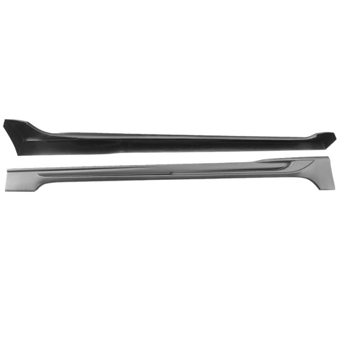 20-21 Toyota Corolla Sedan Side Skirts Rocker Panel Matte Black - PP