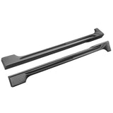 20-21 Toyota Corolla Sedan Side Skirts Rocker Panel Matte Black - PP