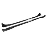 17-23 Tesla Model 3 Side Skirt Extension Rocker Panel - Gloss Black 4PCS