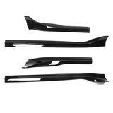 17-23 Tesla Model 3 Side Skirt Extension Rocker Panel - Gloss Black 4PCS