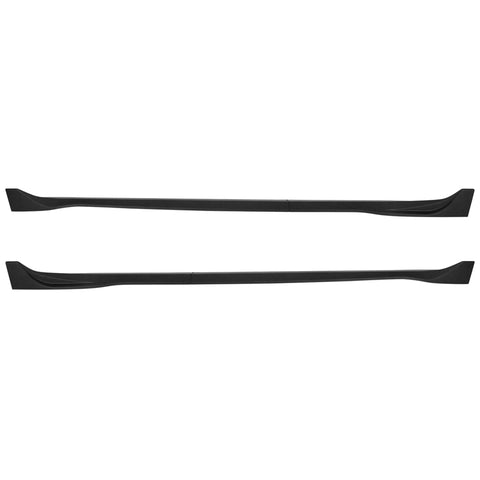 17-23 Tesla Model 3 Side Skirt Extension Rocker Panel - Matte Black