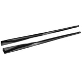 17-23 Tesla Model 3 Side Skirts IK Style PP Gloss Black