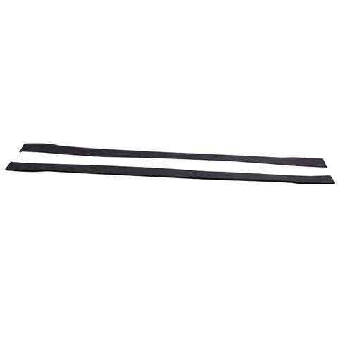 Universal Style Side Skirt Extension Flat Bottom Line Lip 78" x 3"