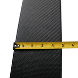 Universal Carbon Fiber Texture Side Skirts Extension Bottom Line Winglets 86 inches (Type 2)