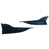 Universal V2 Style Winglet Add On For Side Skirt Extensions - PP