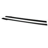 13-15 Lexus GS F Sport WALD Style Matte Black Side Skirt Extension - PP