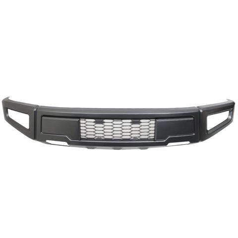 15-17 Ford F150 New Raptor Style Front Bumper Conversion Replacement Cover Gray
