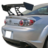 56 In V5 Universal Adjustable Downforce GT Trunk Spoiler Wing - Carbon Fiber CF