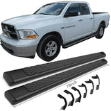 09-18 Dodge Ram Quad Cab 78 inch Ram OE Style Step Bars Running Boards Black