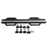 07-18 Toyota Tundra CrewMax Cab V3 Style Running Boards Nerf Bar Black