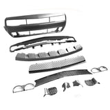 15-23 Dodge Challenger Front Bumper & Grille & HC Style Lip - Unpainted PP