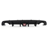 15-20 Dodge Charger SRT Rear Bumper Diffuser Valance W/ LED Brake Light Lamp