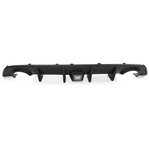 15-20 Dodge Charger SRT Rear Bumper Diffuser Valance W/LED Brake Light Lamp