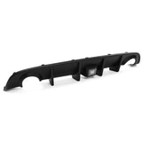 15-20 Dodge Charger SRT Rear Bumper Diffuser Valance W/LED Brake Light Lamp