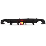 15-20 Dodge Charger SRT Rear Bumper Diffuser Valance W/LED Brake Light Lamp