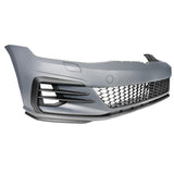 17-19 VW Golf MK7 7.5 GTI Style Front Bumper Cover w/ Fog Lights Grille